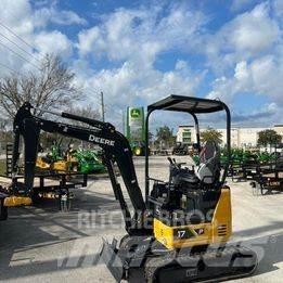 John Deere 17 P Mini excavators < 7t