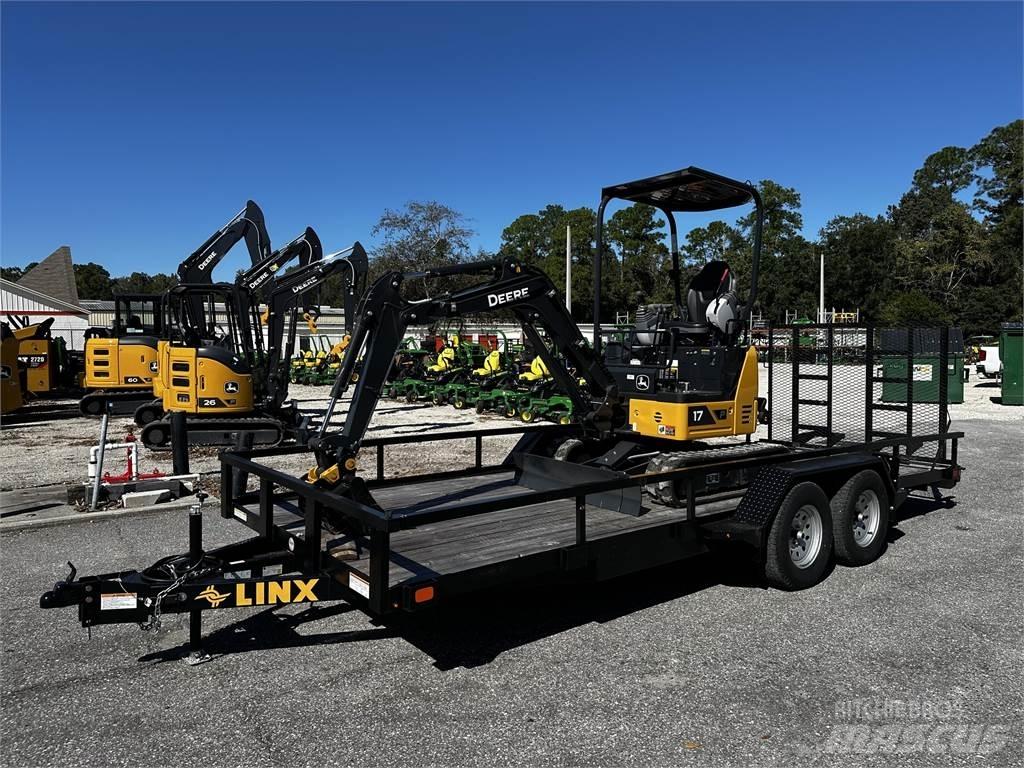 John Deere 17 P Mini excavators < 7t