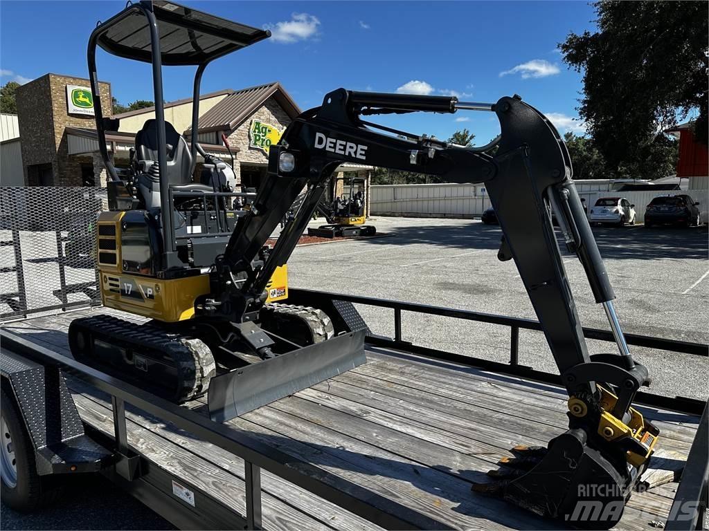 John Deere 17 P Mini excavators < 7t