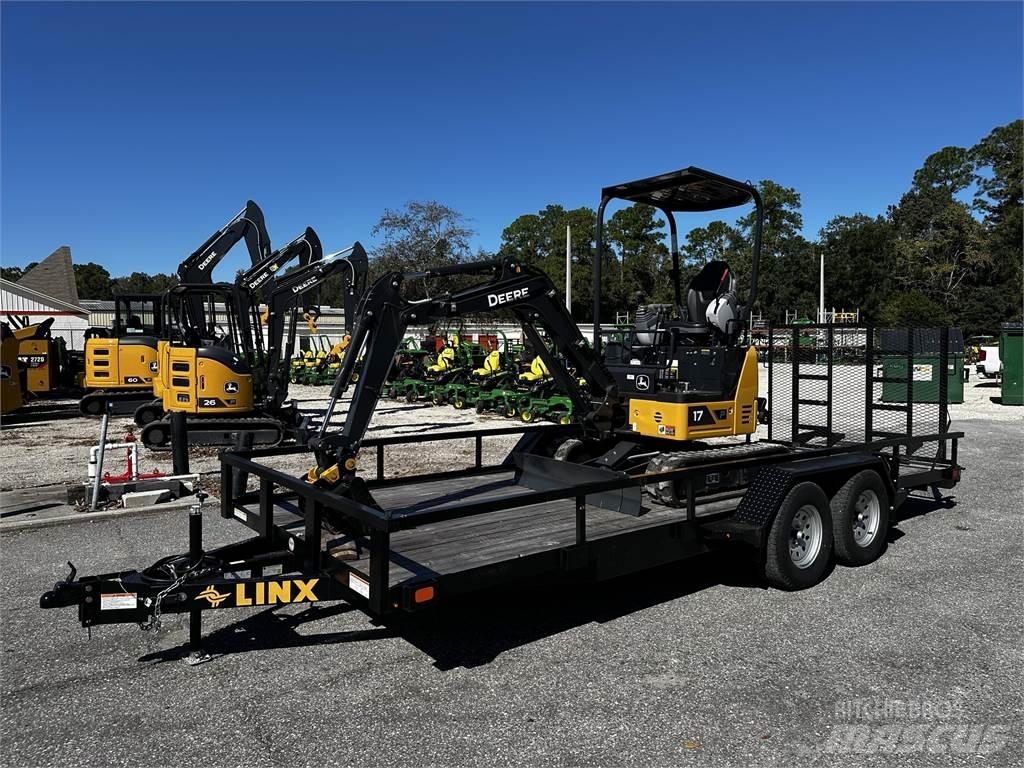 John Deere 17 P Mini excavators < 7t