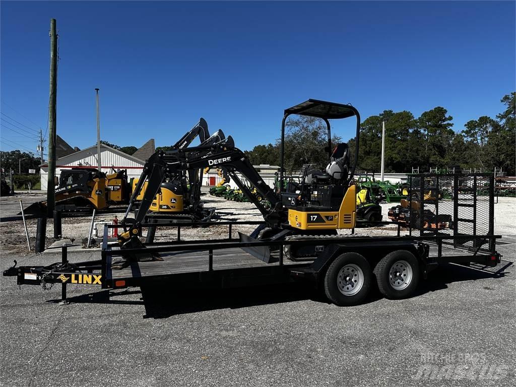 John Deere 17 P Mini excavators < 7t