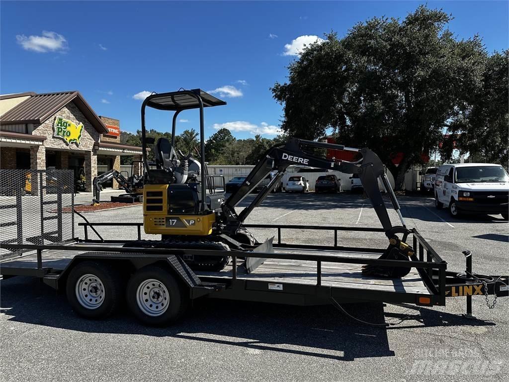 John Deere 17 P Mini excavators < 7t