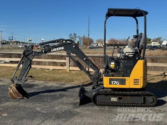 John Deere 17G Mini excavators < 7t