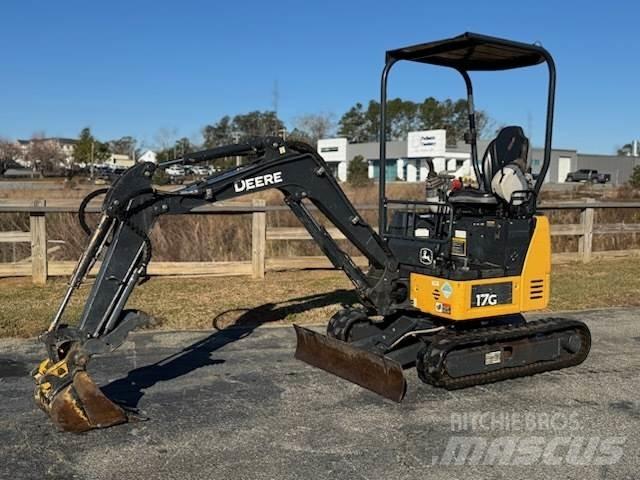 John Deere 17G Mini excavators < 7t