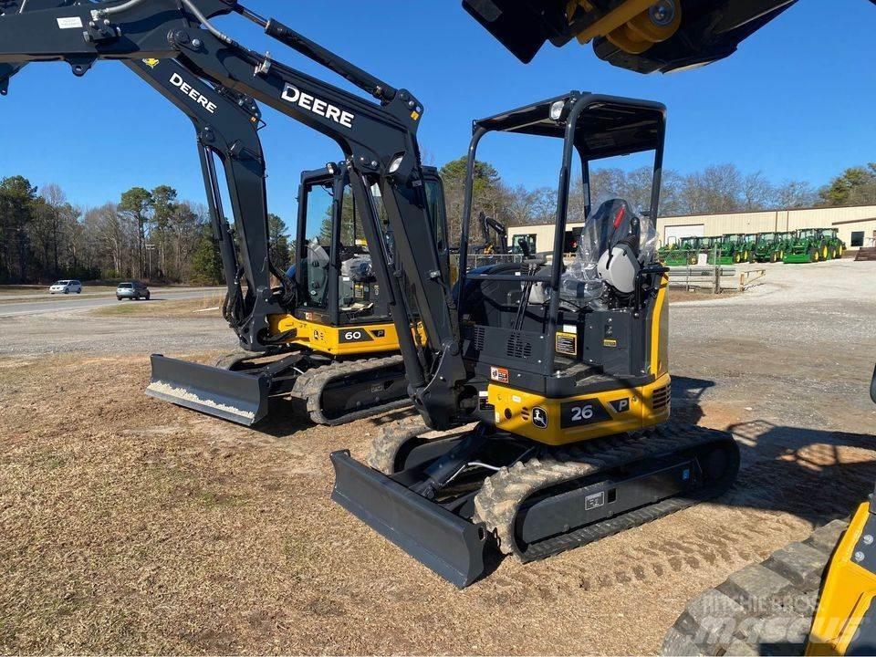 John Deere 26 P Mini excavators < 7t