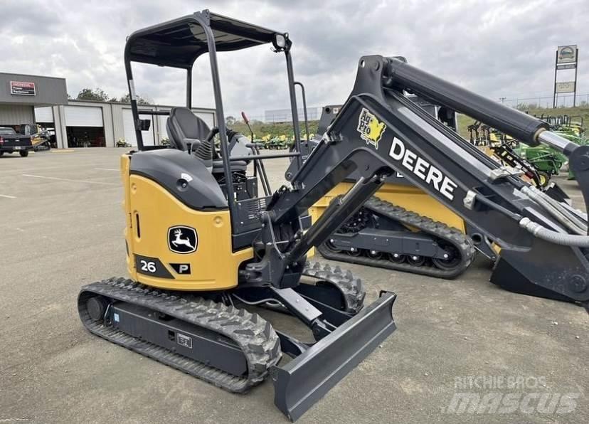 John Deere 26 P Mini excavators < 7t