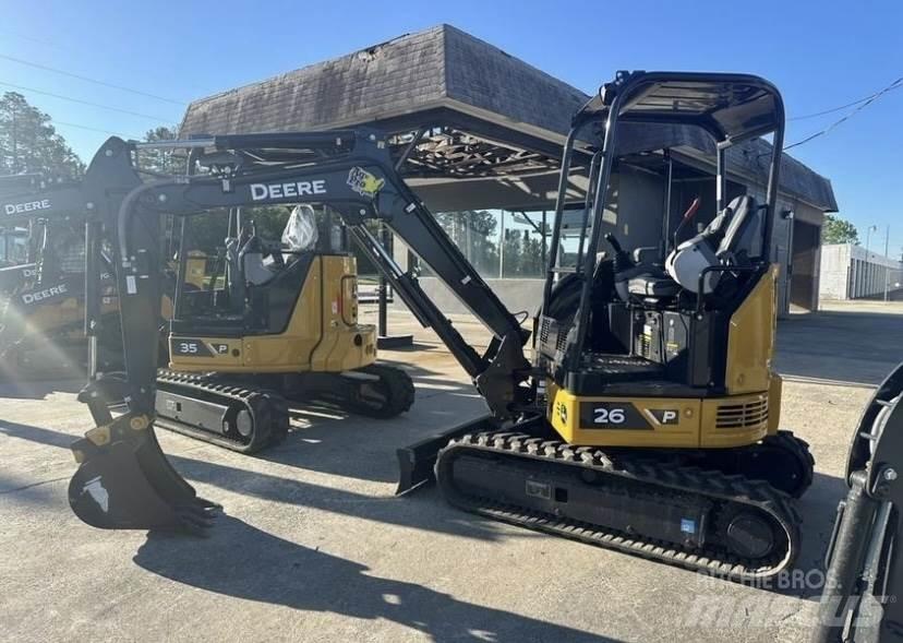 John Deere 26 P Mini excavators < 7t