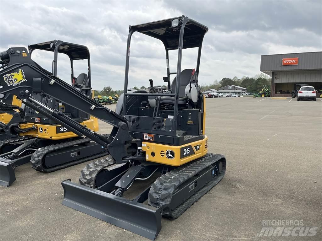 John Deere 26 P Mini excavators < 7t