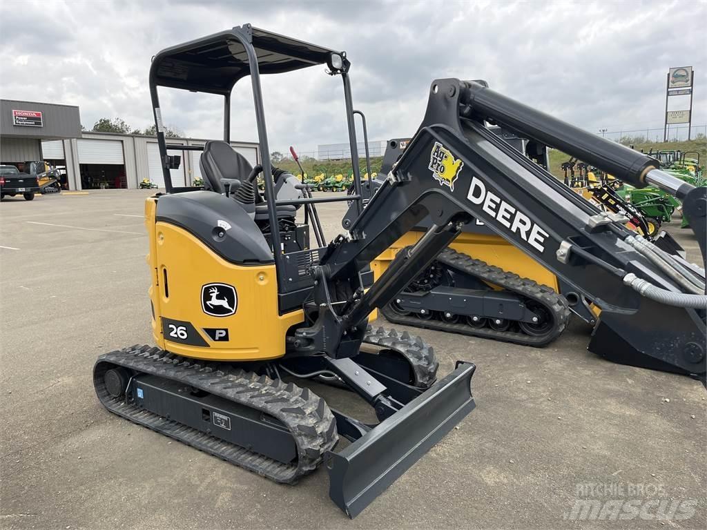 John Deere 26 P Mini excavators < 7t