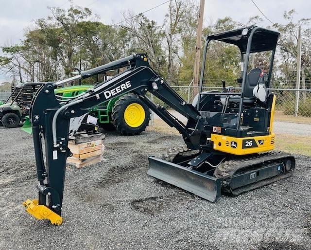 John Deere 26 P Mini excavators < 7t