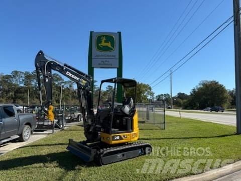 John Deere 26 P Mini excavators < 7t