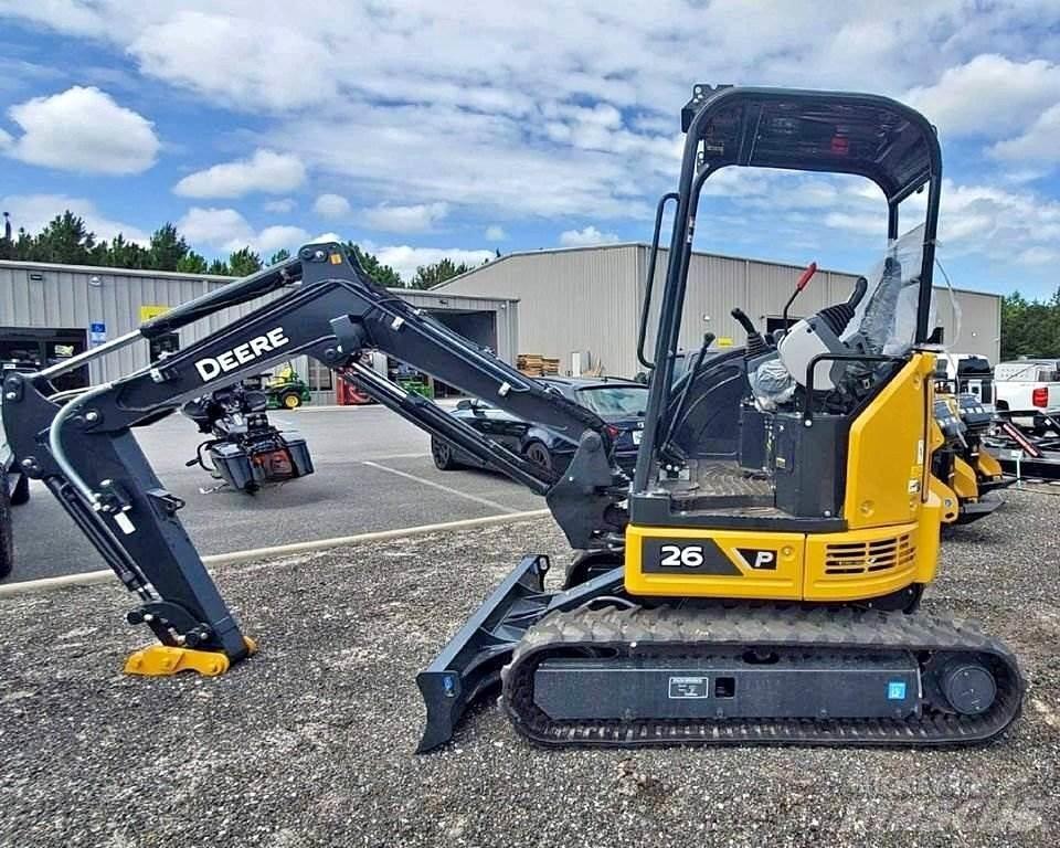 John Deere 26 P Mini excavators < 7t