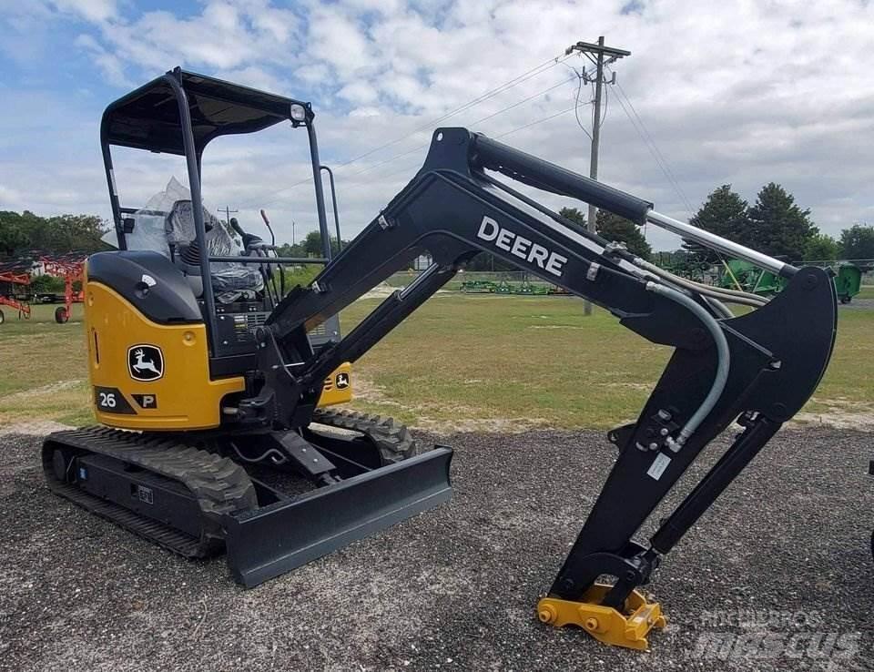 John Deere 26 P Mini excavators < 7t
