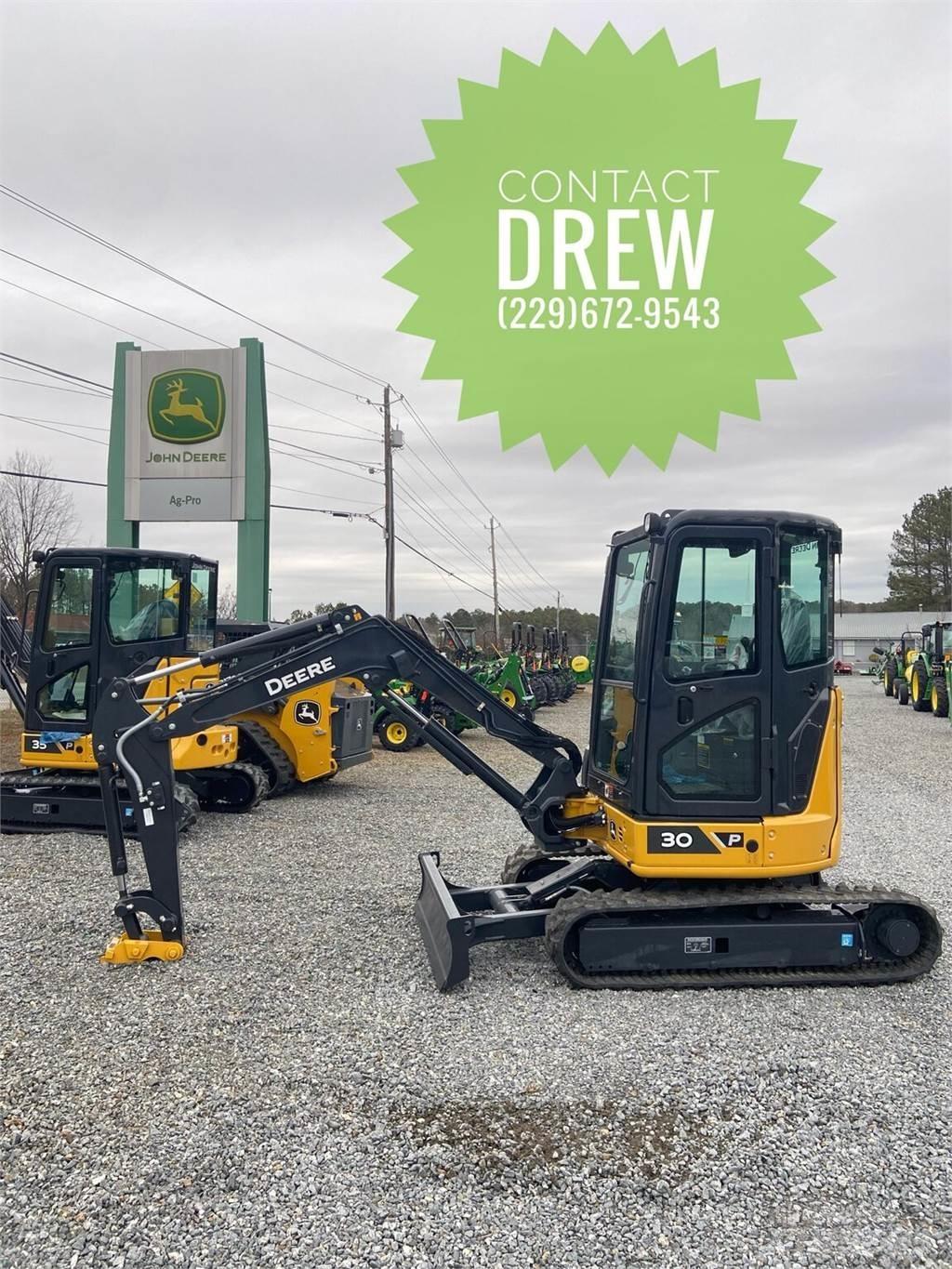 John Deere 30 P Mini excavators < 7t