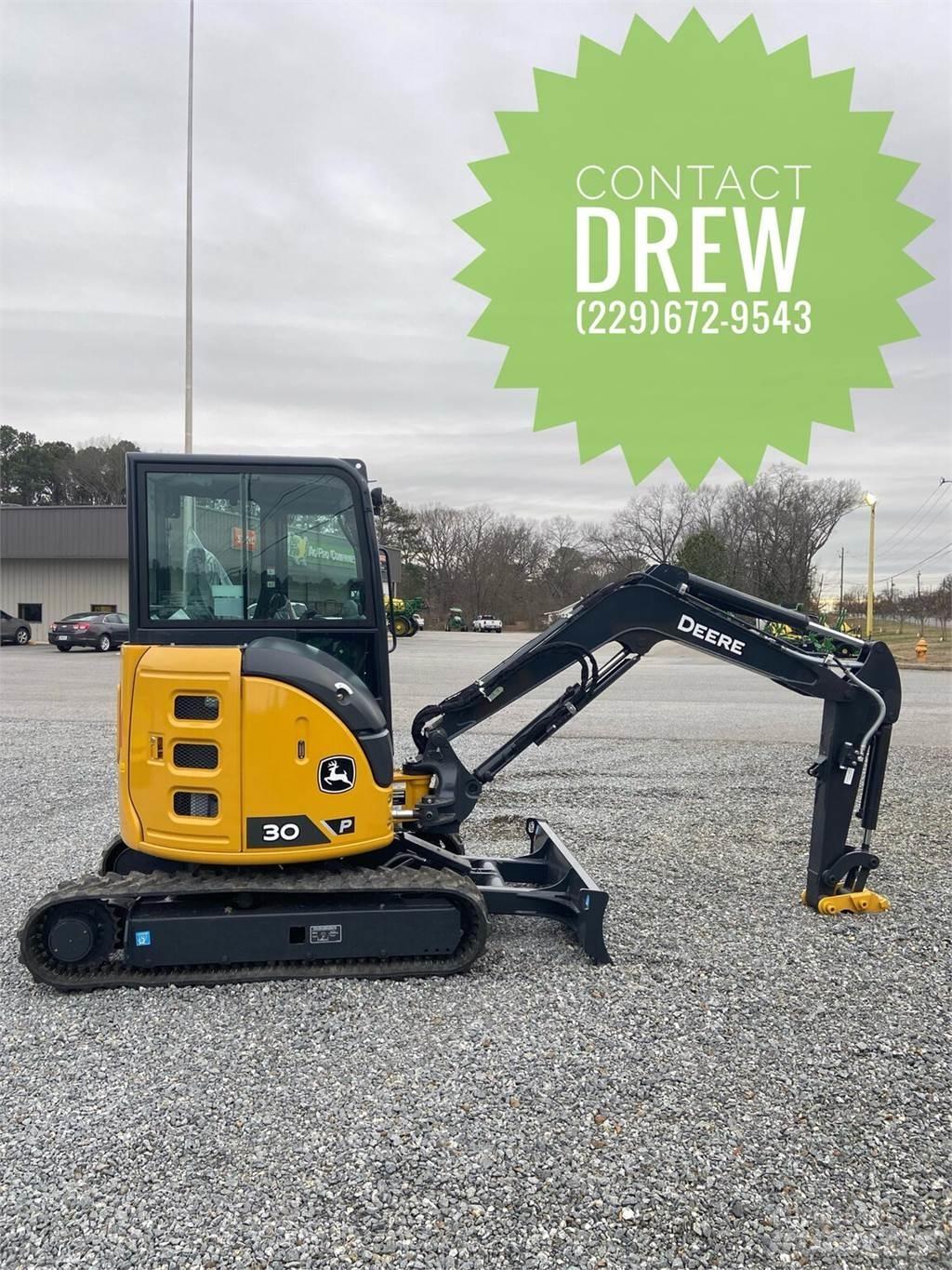 John Deere 30 P Mini excavators < 7t