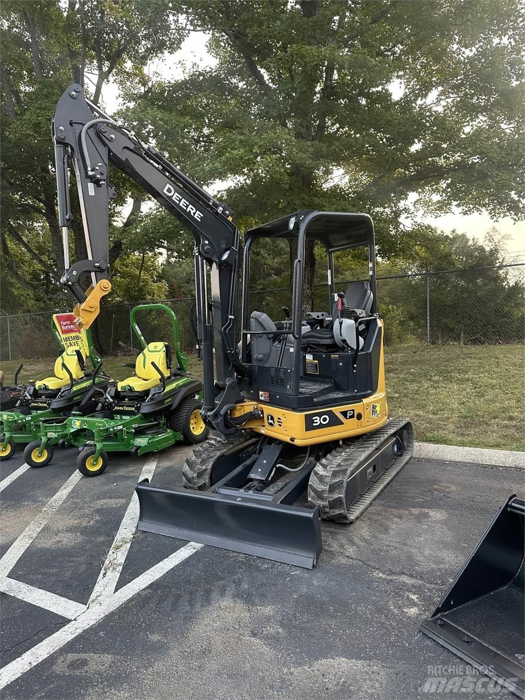 John Deere 30 P Mini excavators < 7t