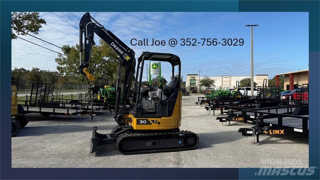 John Deere 30 P Mini excavators < 7t