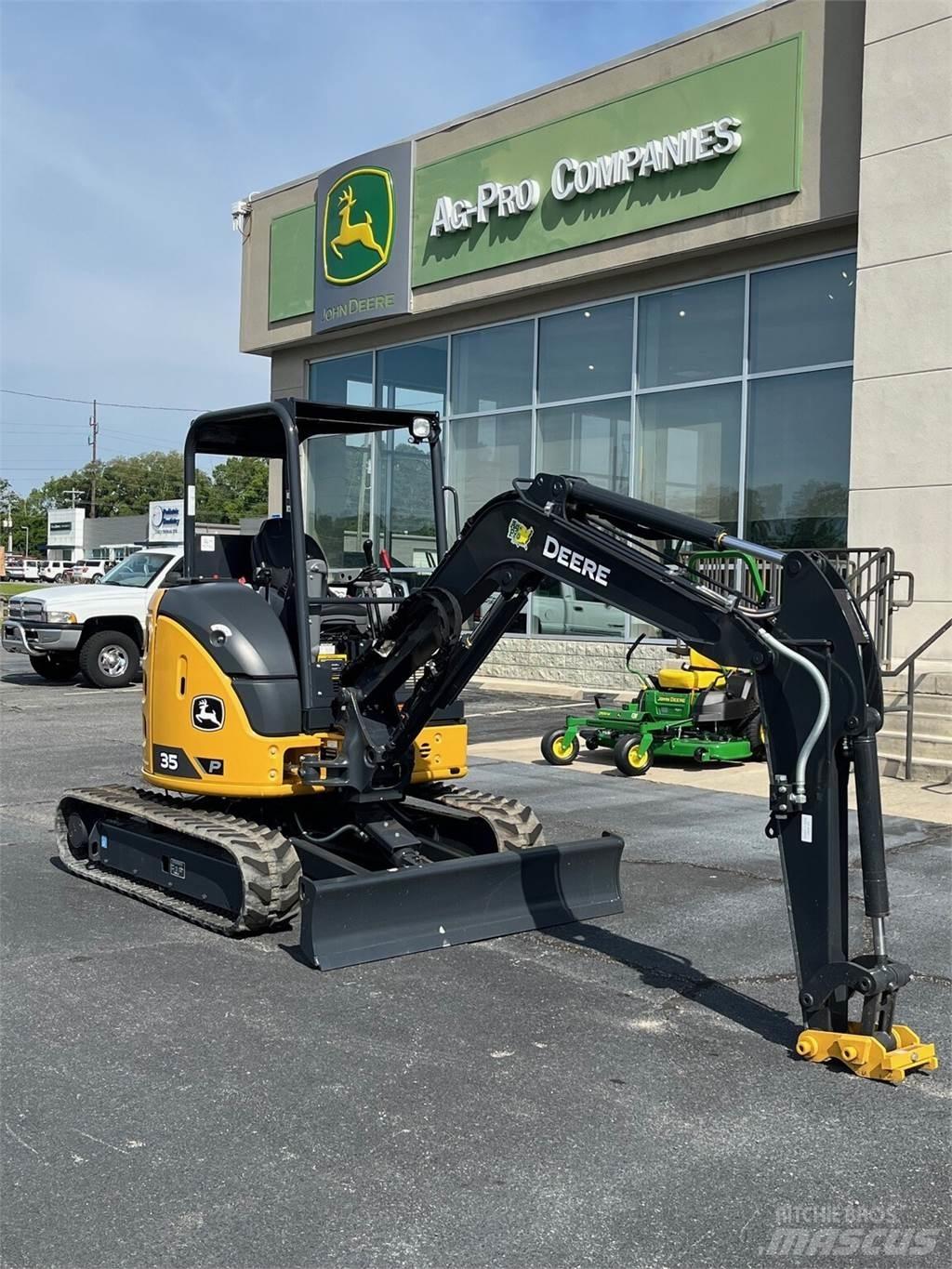 John Deere 35 P Mini excavators < 7t