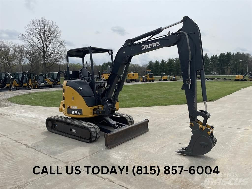 John Deere 35G Mini excavators < 7t