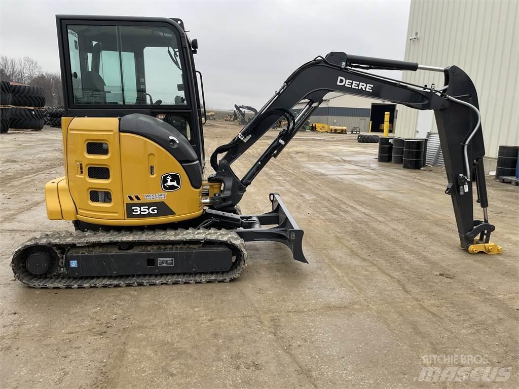 John Deere 35G Mini excavators < 7t