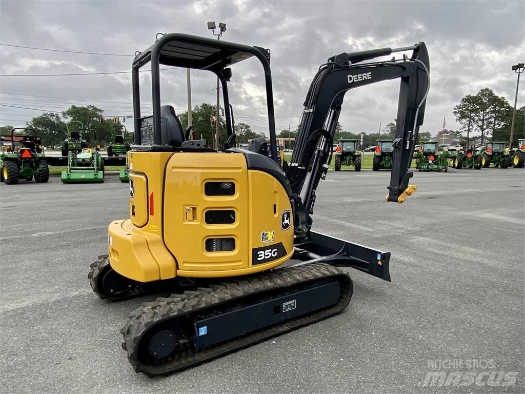 John Deere 35G Mini excavators < 7t