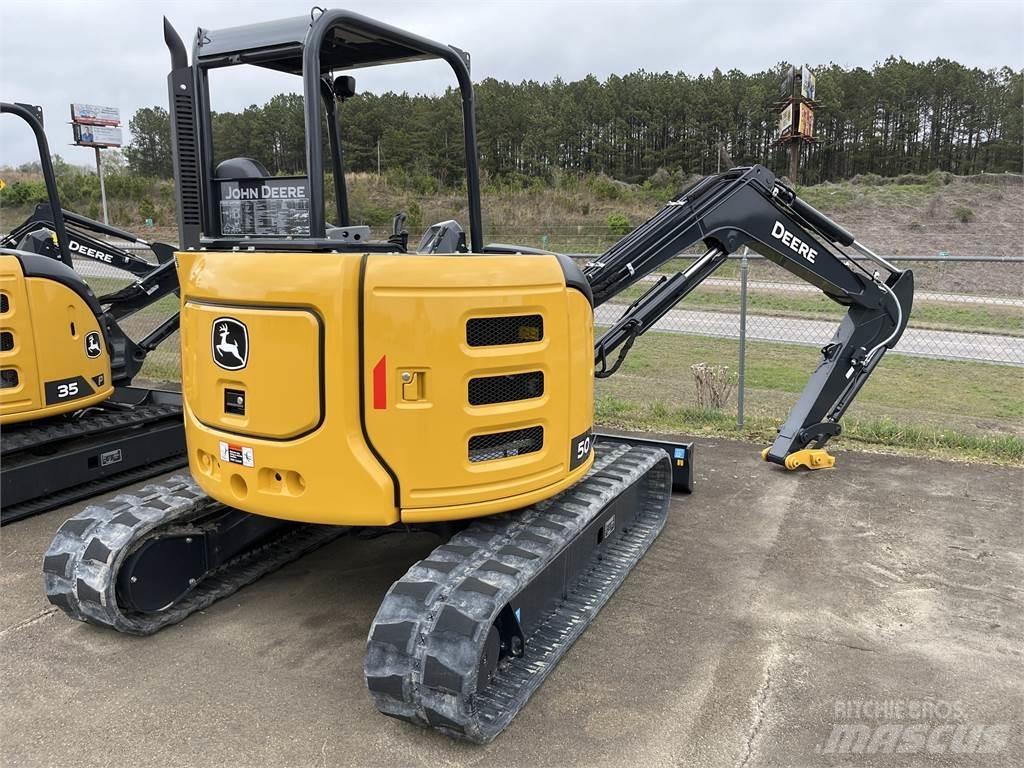 John Deere 50 P Mini excavators < 7t
