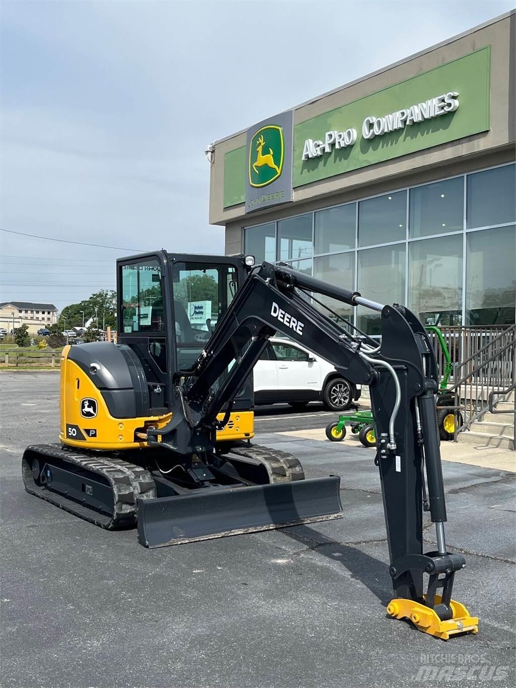 John Deere 50 P Mini excavators < 7t
