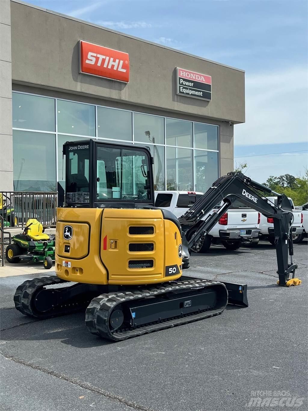 John Deere 50 P Mini excavators < 7t