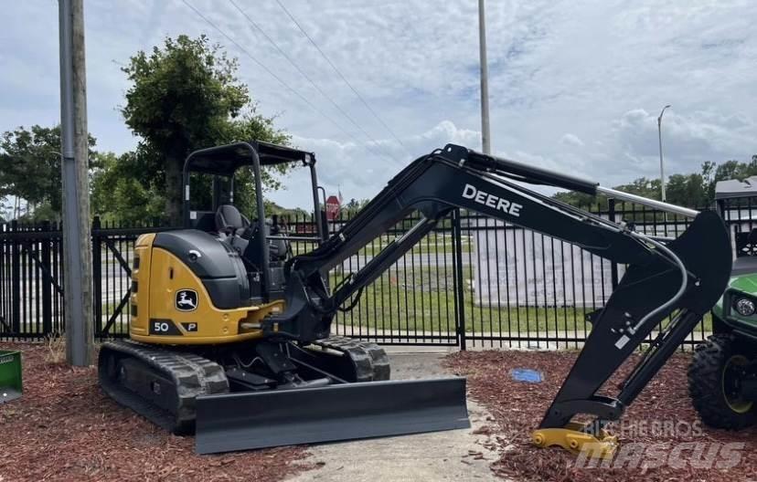 John Deere 50 P Mini excavators < 7t