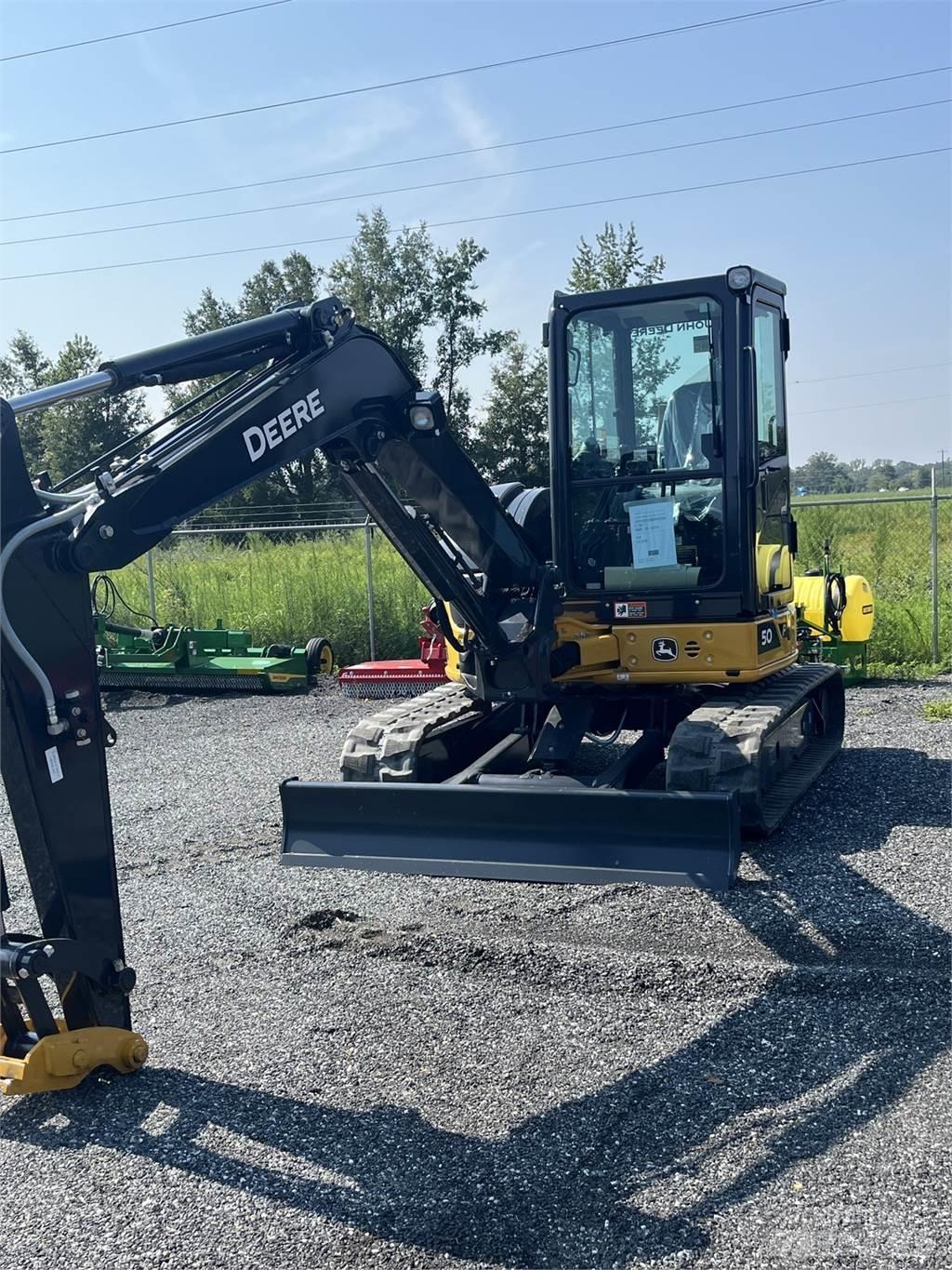 John Deere 50 P Mini excavators < 7t