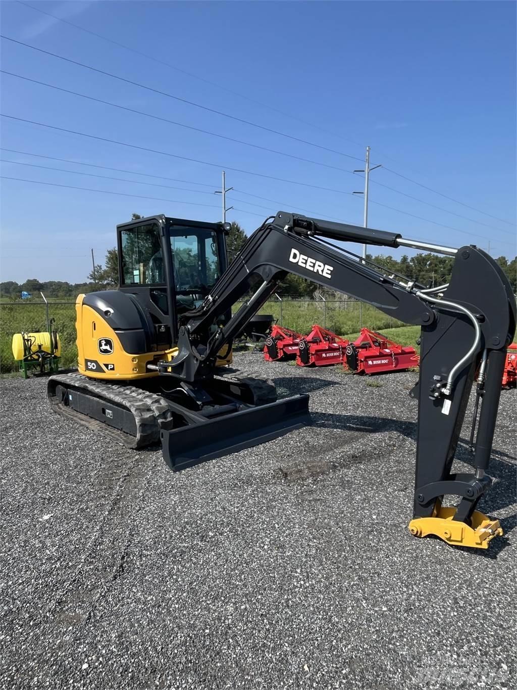 John Deere 50 P Mini excavators < 7t