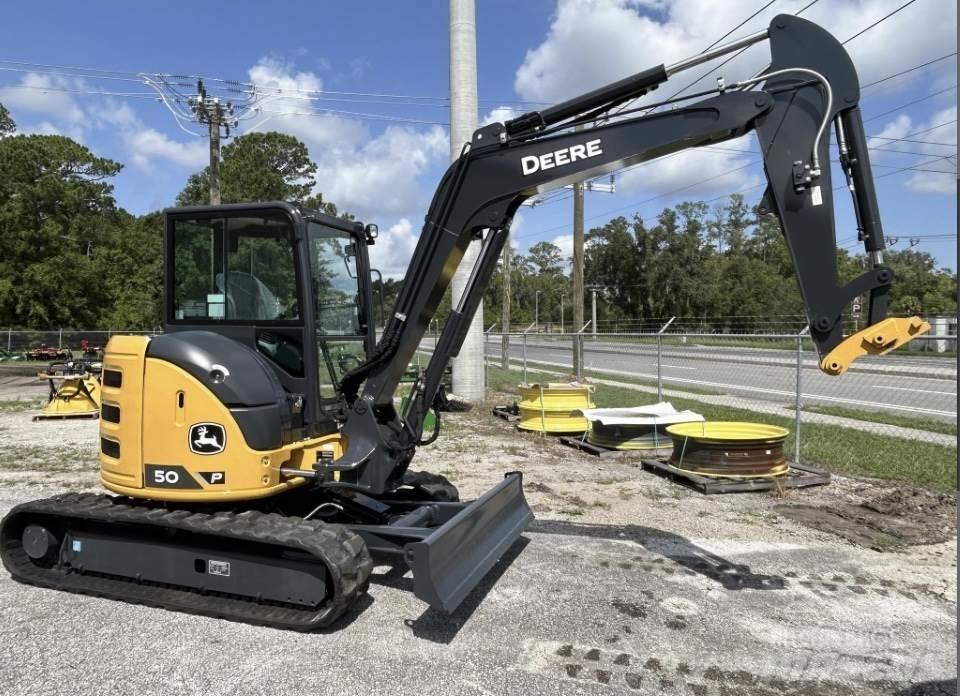 John Deere 50 P Mini excavators < 7t