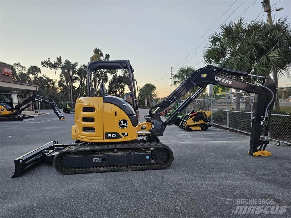John Deere 50 P Mini excavators < 7t