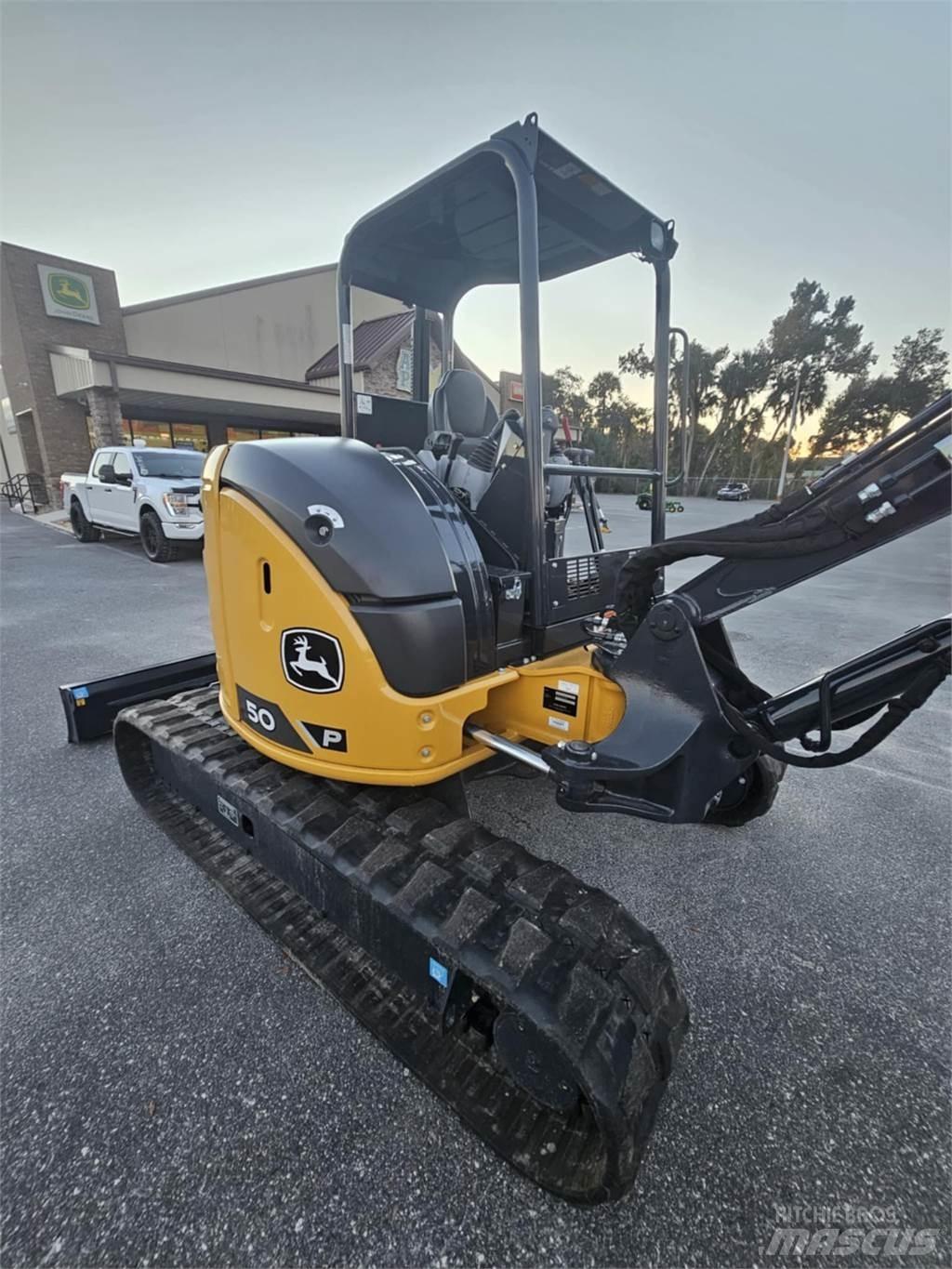 John Deere 50 P Mini excavators < 7t