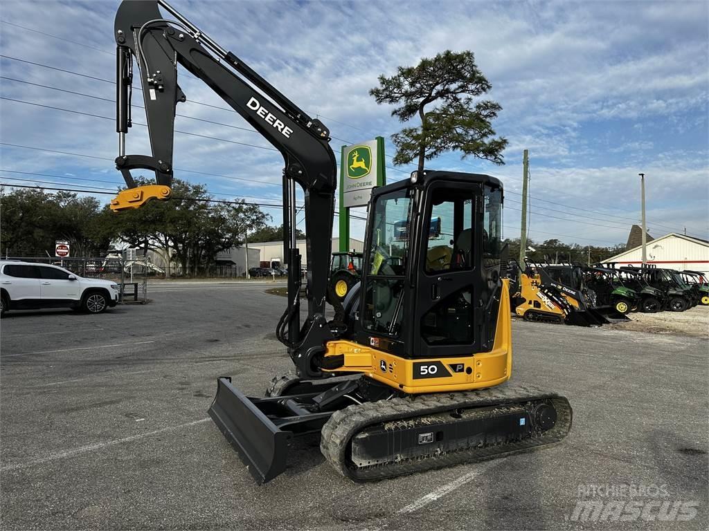John Deere 50 P Mini excavators < 7t