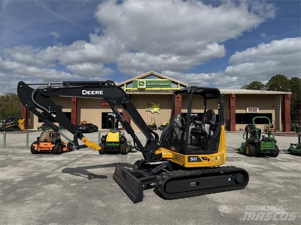 John Deere 50 P Mini excavators < 7t