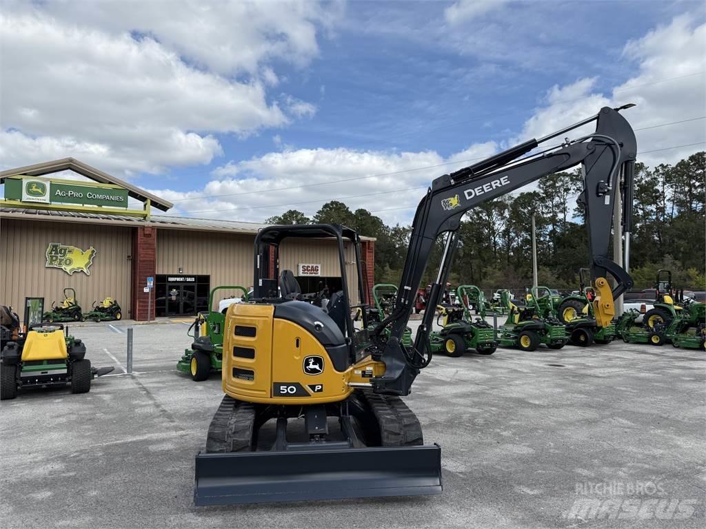 John Deere 50 P Mini excavators < 7t