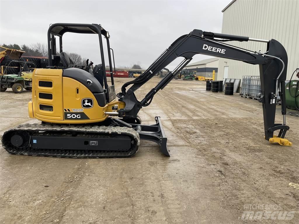 John Deere 50G Mini excavators < 7t