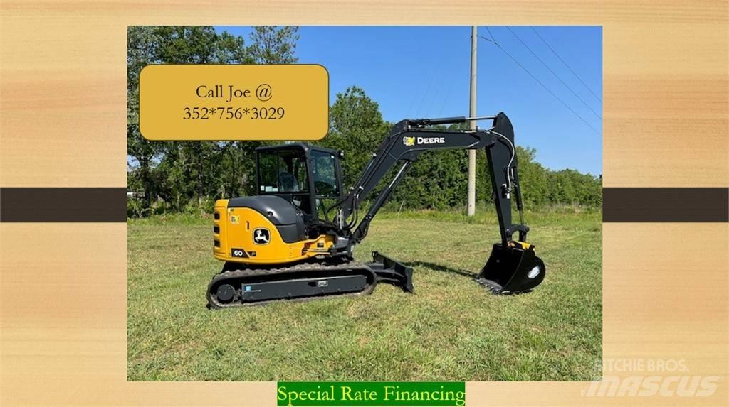 John Deere 60 P Mini excavators < 7t