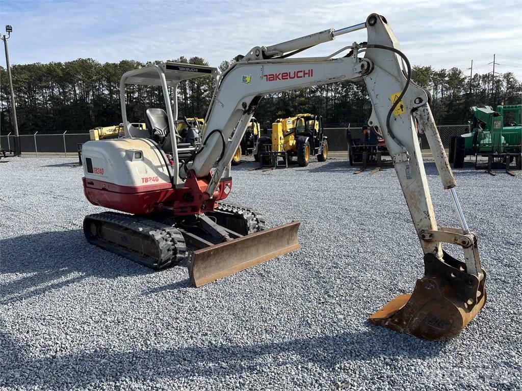 Takeuchi TB240 Crawler excavators