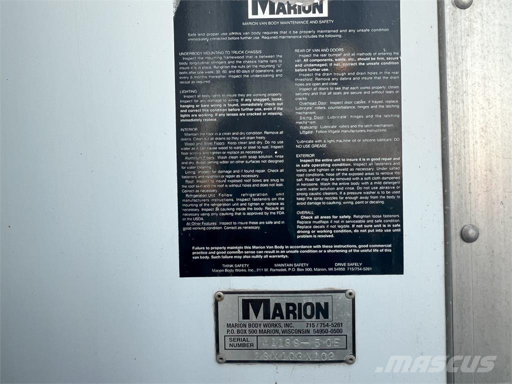 Peterbilt 337 Van Body Trucks