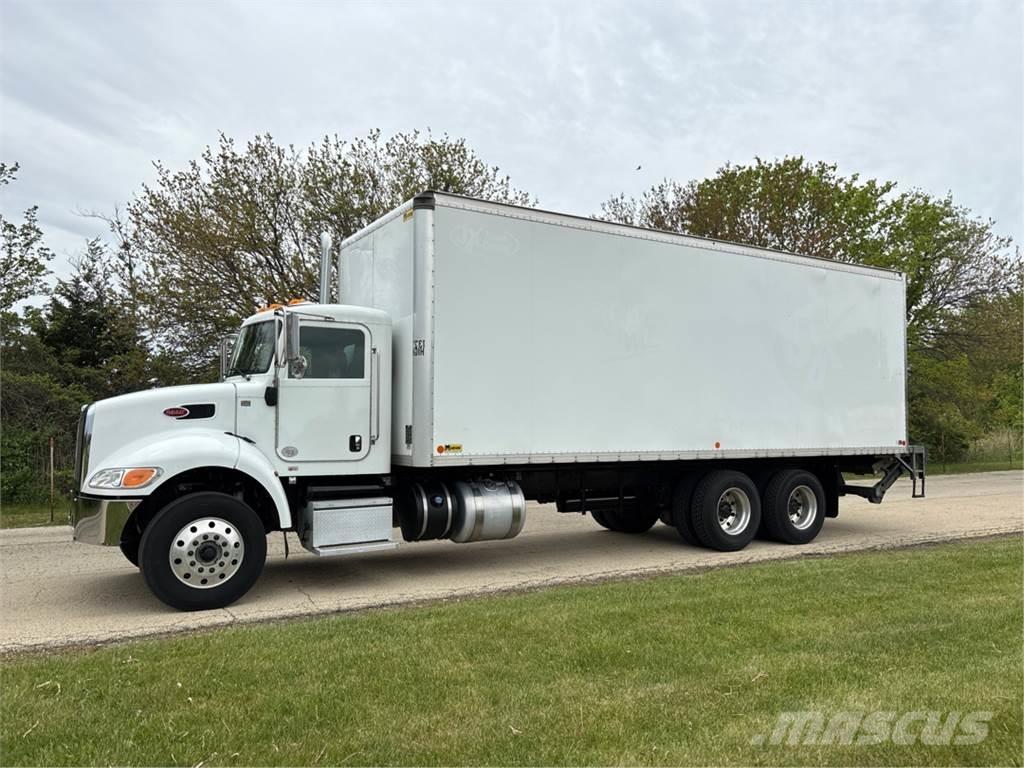 Peterbilt 348 Van Body Trucks