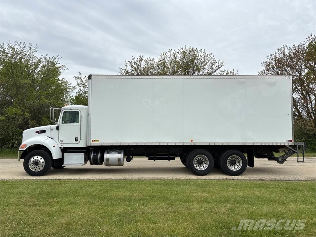 Peterbilt 348 Van Body Trucks