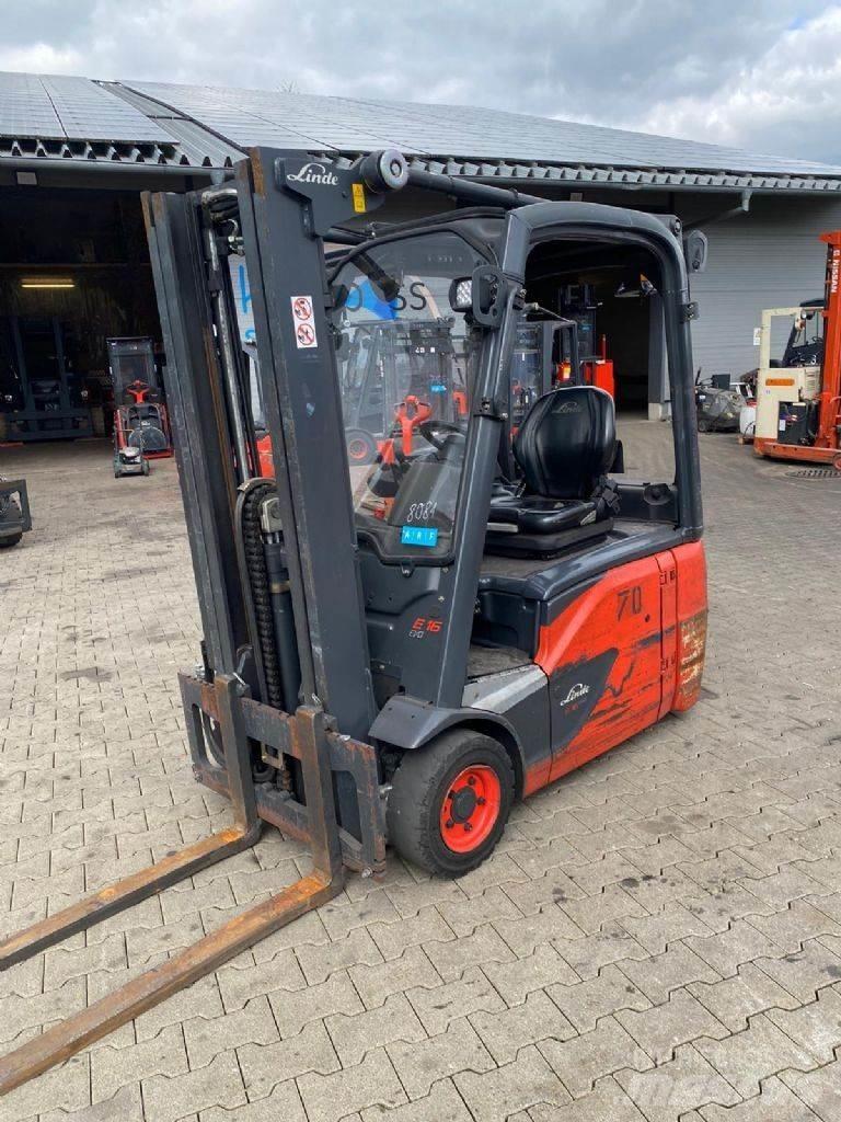 Linde E 16-02 Electric forklift trucks