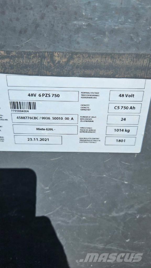 Linde E 18 L-02 Electric forklift trucks