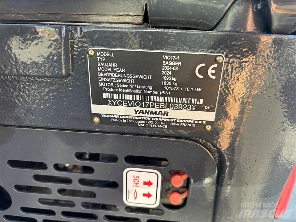 Yanmar ViO17 Mini excavators < 7t