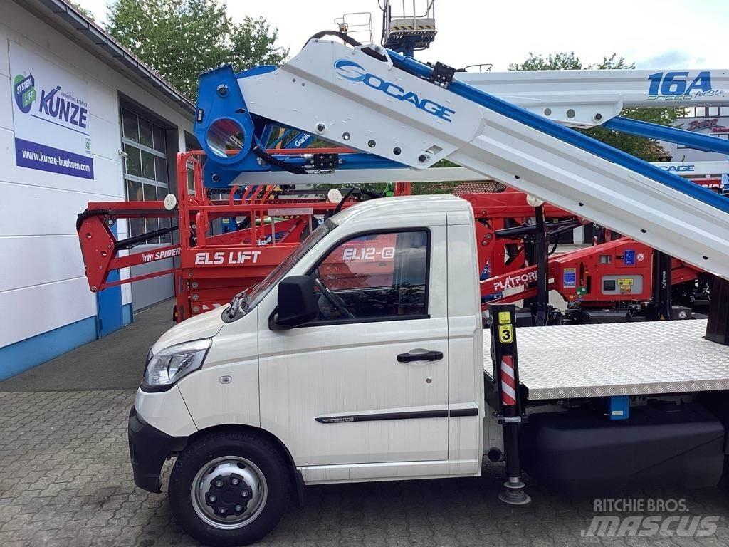 Socage 16A-Speed Truck mounted aerial platforms