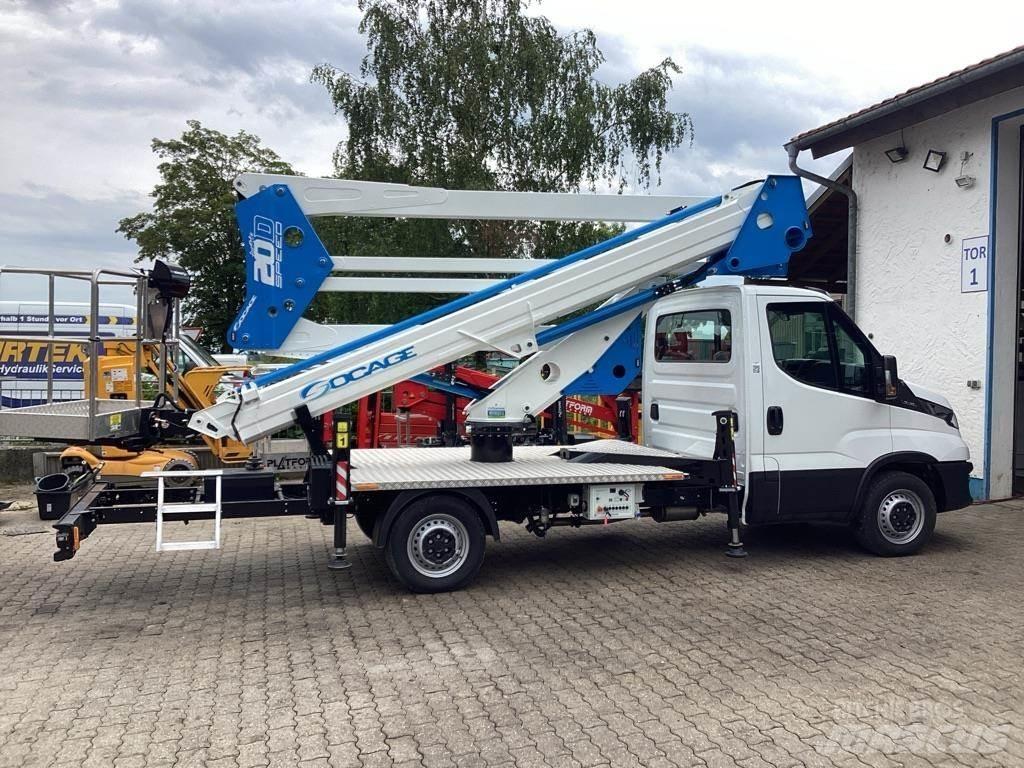 Socage 20D-Speed Truck mounted aerial platforms