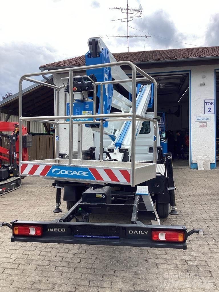 Socage 20D-Speed Truck mounted aerial platforms