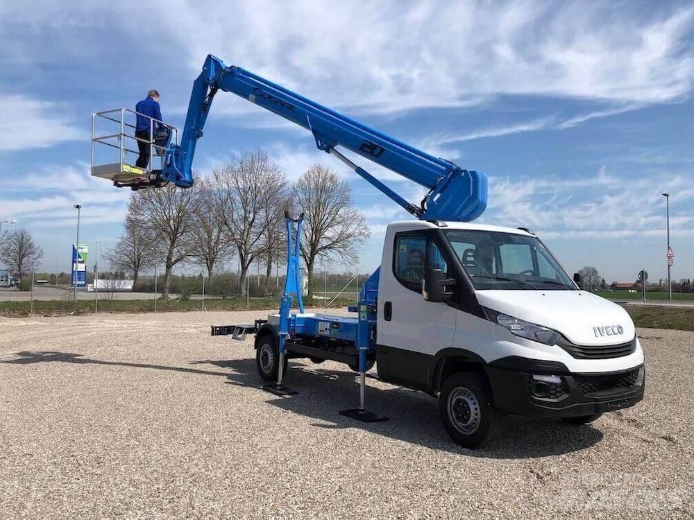 Socage 20TJ-Speed Truck mounted aerial platforms